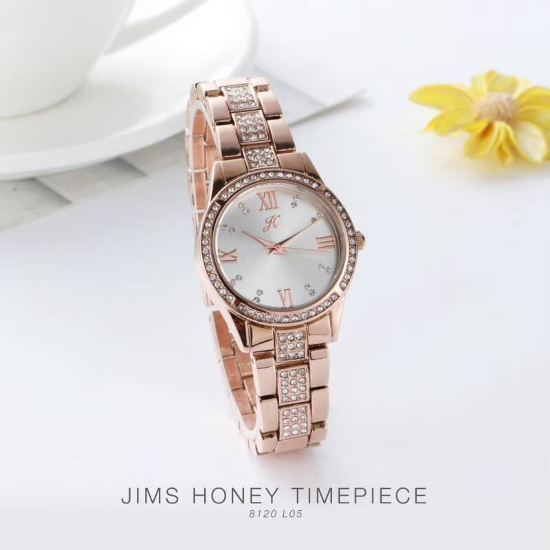 JAM TANGAN WANITA KODE 8120 JIMSHONEY (JHW 8120 )