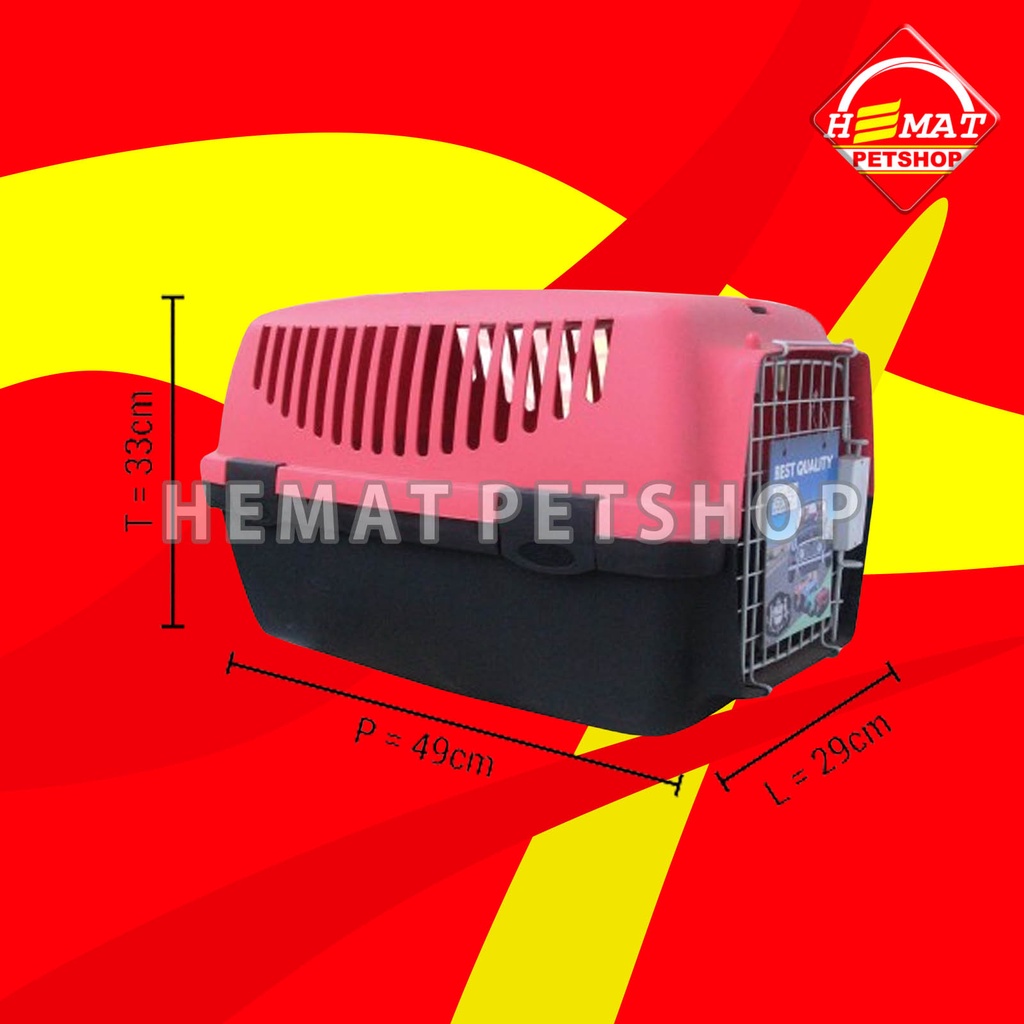 GOSEND Pet Cargo / Pet Poyager / Tas Travel Tenteng Hewan Ukuran S ( small )