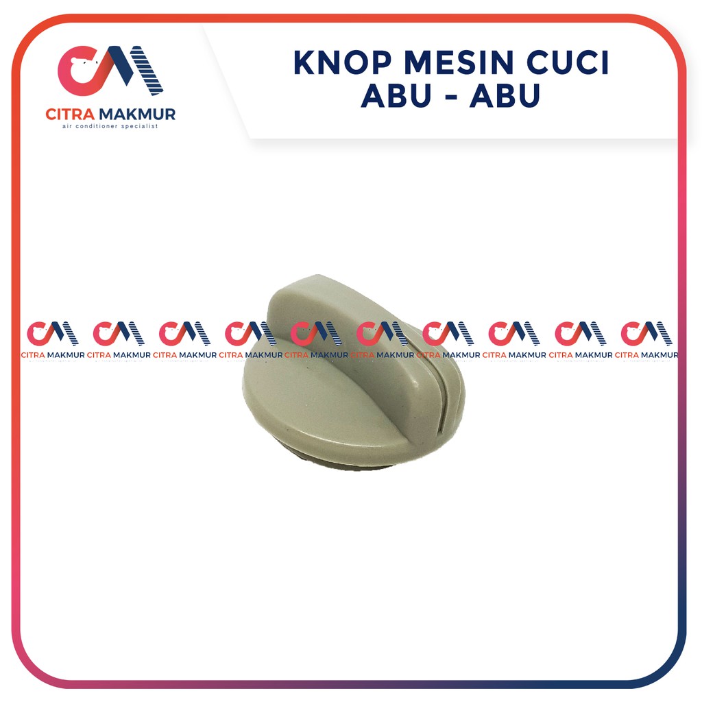 Knop Pemutar Merk Sanken Abu Tombol Putaran TImer Mesin Cuci