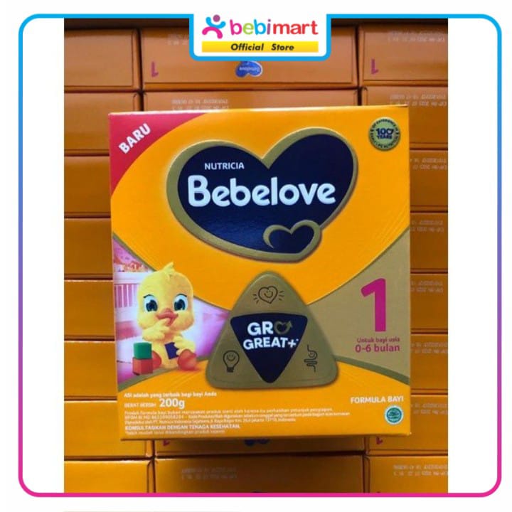 Bebelove 1 0-6bulan 200gr Susu Formula 0-6bulan
