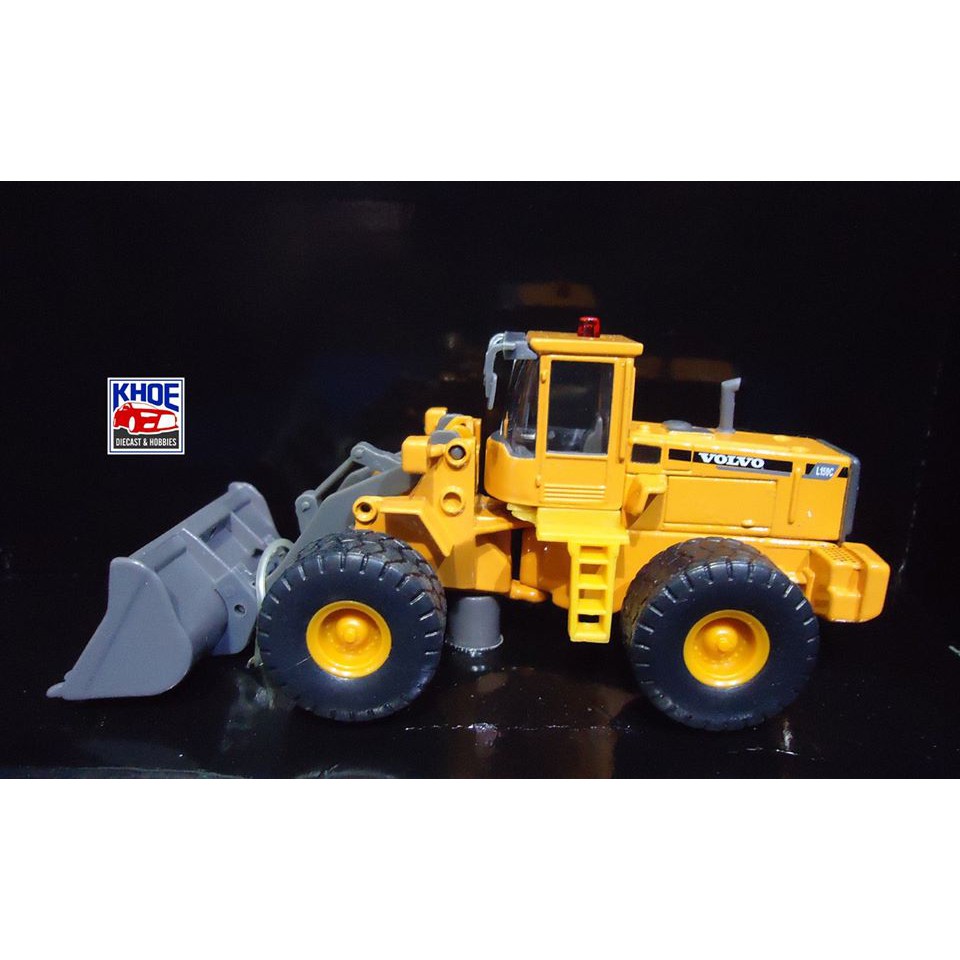 DIECAST MINIATUR Volvo Bulldozer LC150 SKALA 1/87 BY DEALER BOX
