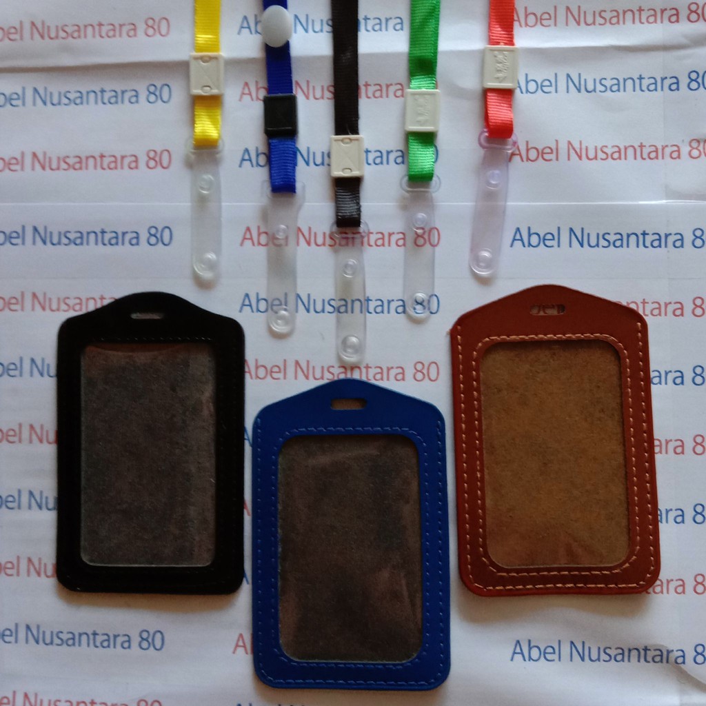 

Paket Casing ID Card Kulit Diri dengan Tali Impor Kait Karet 1cm