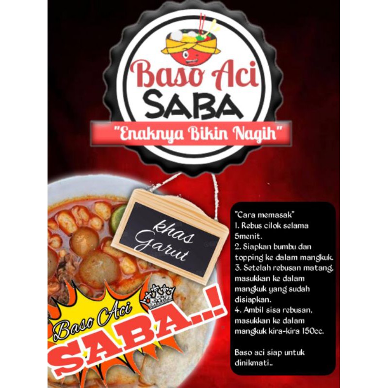 

BAKSO ACI SABA l CEMILAN, BAKSO KEKINIAN
