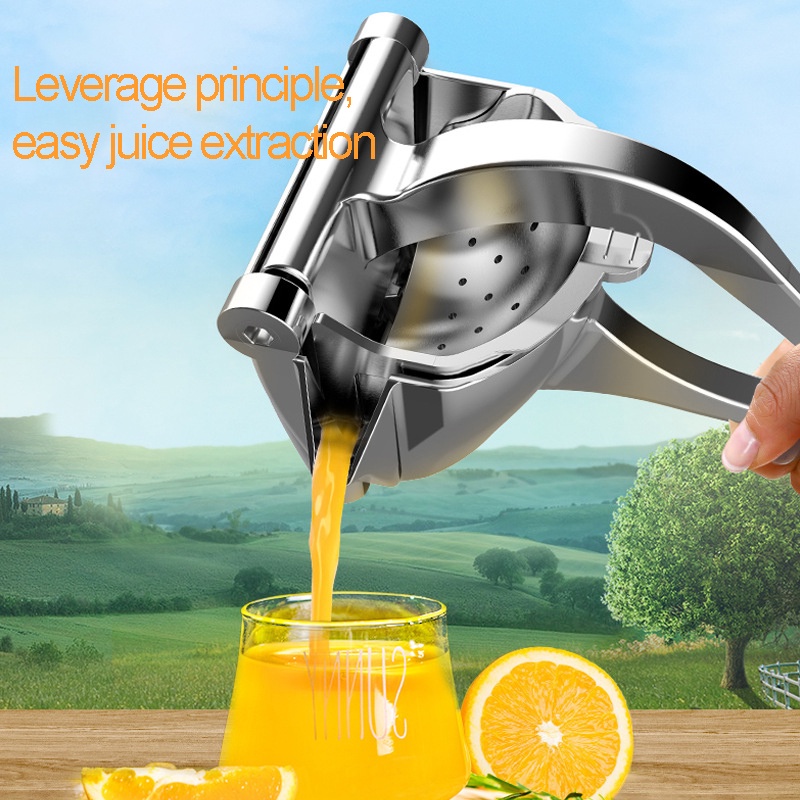 Alat Perasan Buah Manual Hand Pressure Juicer Pres / Alat Pemeras Jeruk/ Manual Juicer Stainless Steel TOTALL