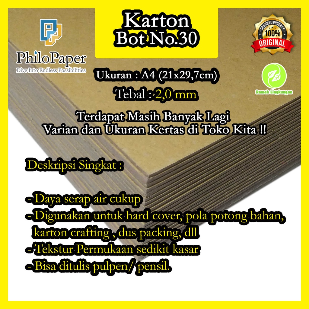 

Karton Yellow Bot No. 30 A3