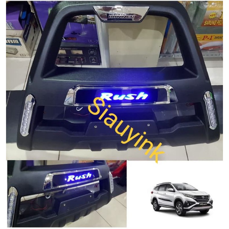 Tanduk depan All New Rush 2018 - 2022 Rush lama 2007 - 2017 hummer lampu