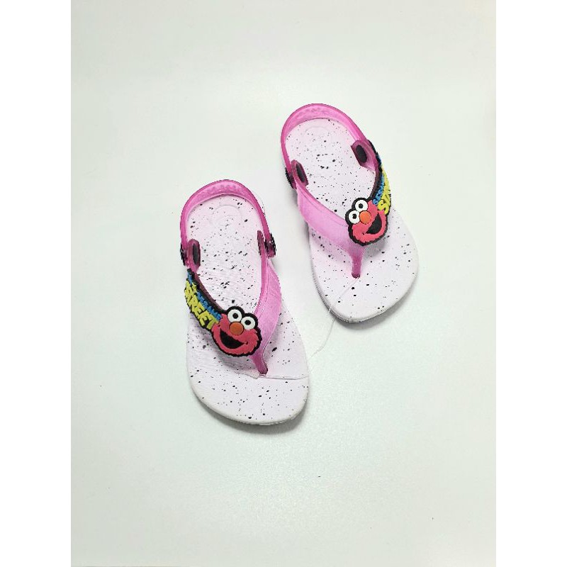 SANDAL JEPIT ANAK PEREMPUAN DULUX 330E ELMO TALI BELAKANG KARET