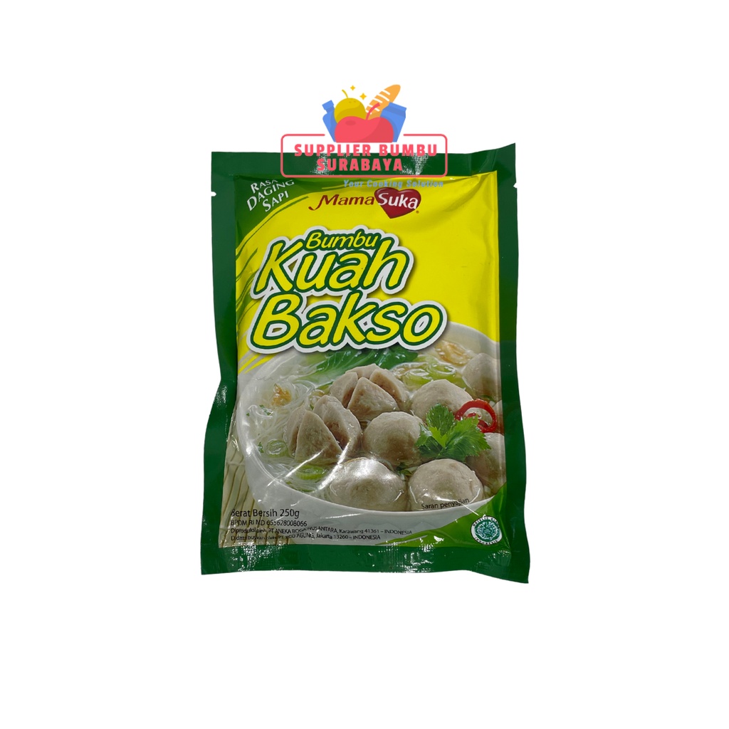 MamaSuka Bumbu Kaldu Kuah Bakso Rasa Sapi 250g