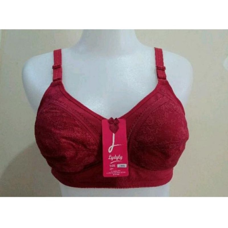 bh brukat lydyly big cup tanpa busa tanpa kawat lb005