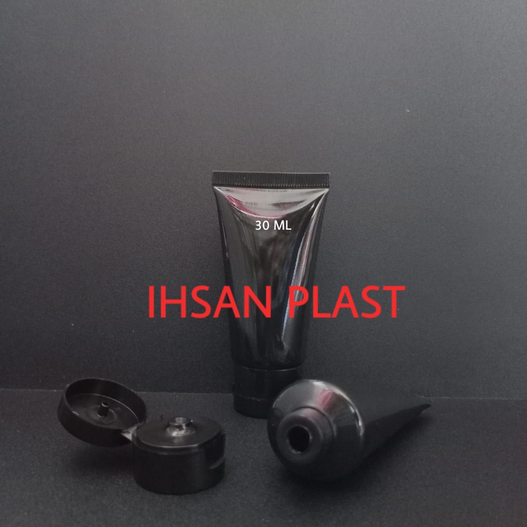 TUBE 30 ML HITAM FLIPTOP