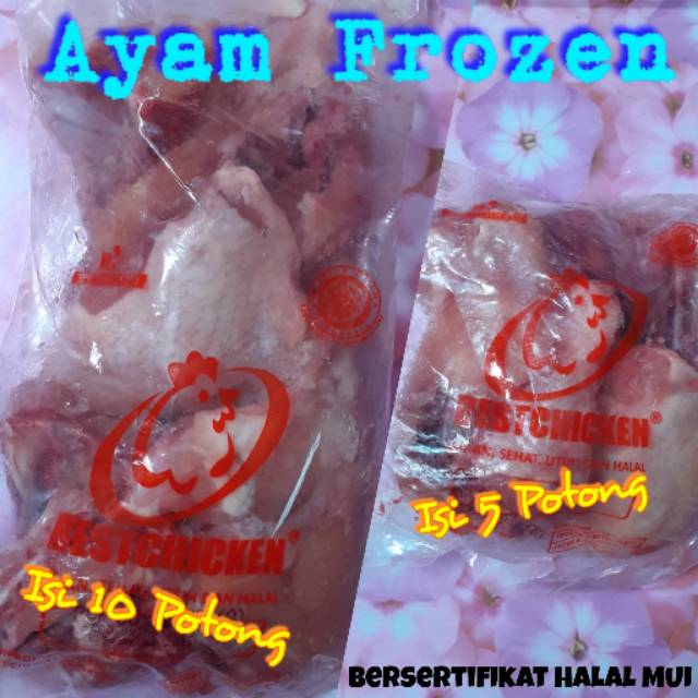 

Ayam Potong Frozen Isi 10 Berat 1 kg