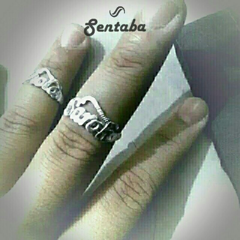 Cincin Nama Perak