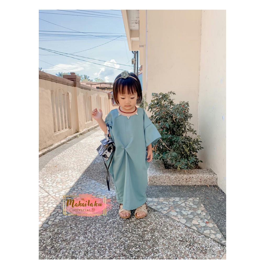 Baju Kaftan Bayi  | Pakaian Bayi Perempuan | Baju Lebaran Bayi Perempuan