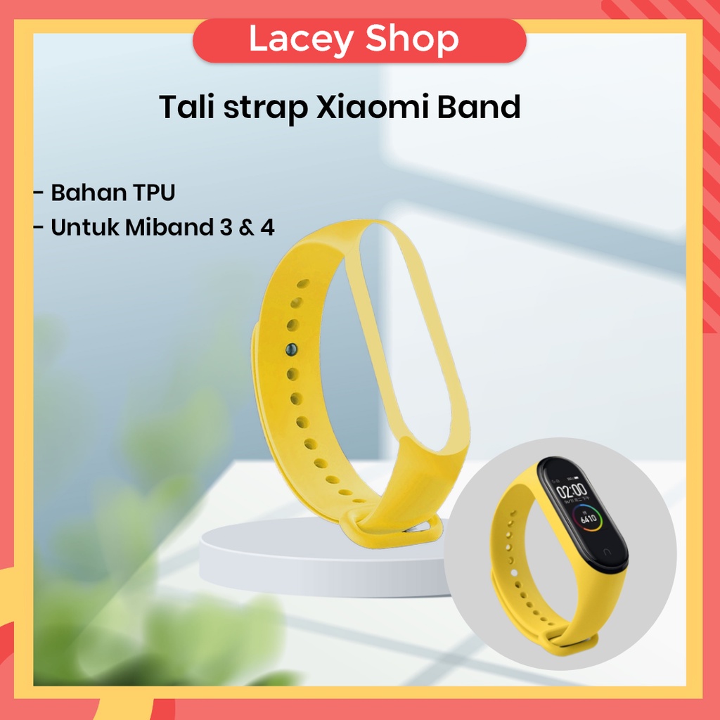 Tali Strap Jam Tangan Pintar Gelang Xiaomi Mi Band 3/4