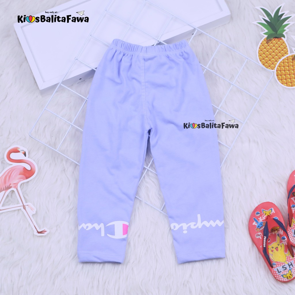 Legging Pastel uk 1-2 Tahun / Celana Legging Premium BAHAN KAOS Anak Perempuan Branded Ketat Panjang