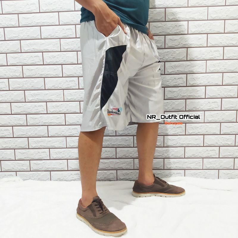 Celana Kolor Jumbo 7/8 Big Size Pria Dewasa Pinggang Karet Paragon Murah NR_Outfit Official COD