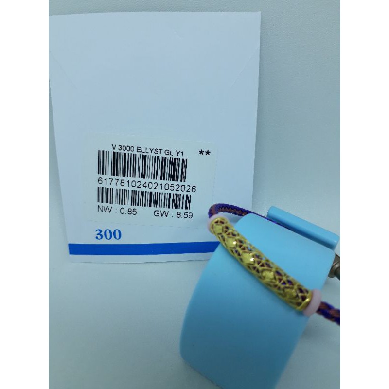 Gelang tali emas HWT 300