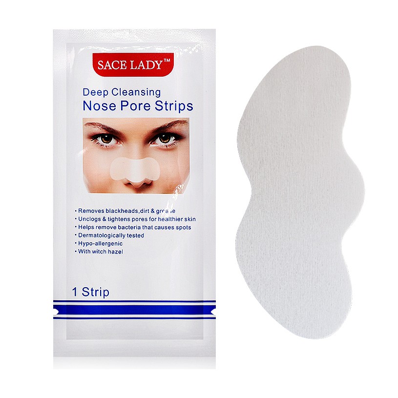 [Bisa COD] Sace Lady Strip Deep Cleansing Masker Jerawat Hidung Menghaluskan Tekstur Kulit