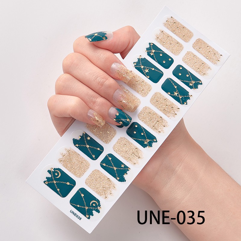 22Pcs/Stiker Kuku Murah / Nail Art Sticker / Nail Art Stiker / Nail Art &amp; Sticker Tipe SS &amp; UNE