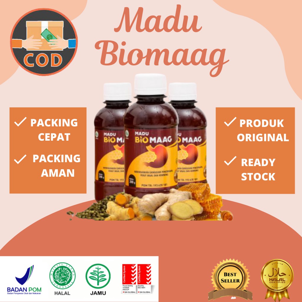 madu biomaag madu biomag bio maag untuk asam lambung madu bio magh madu biomaag original