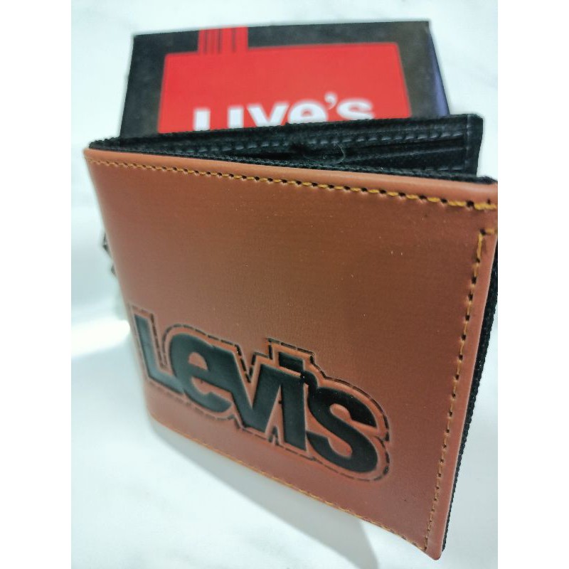 DOMPET PRIA LEVIS COKLAT