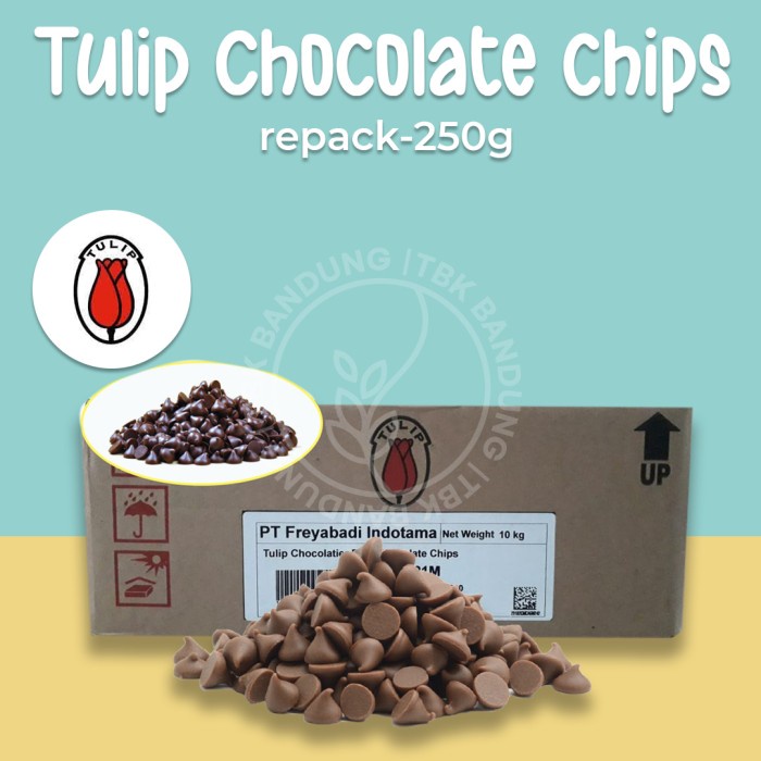 

Ht62D Tulip Choco Chips Cokelat Chips Compound 250Gr Ht52Hh