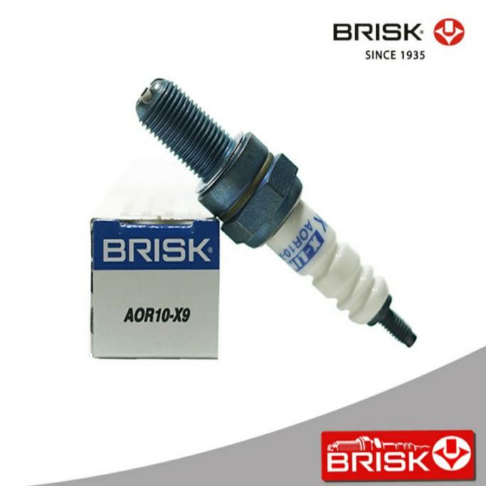 Busi BRISK X-Line Yamaha YZF R15 R25 MT 09 MT15 MT 25 YZF-R1 AOR10X-9 -terlaris