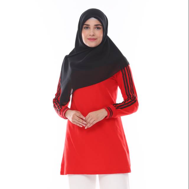 [Bayar Ditempat] Atasan lengan panjang bahan Polo Lacoste