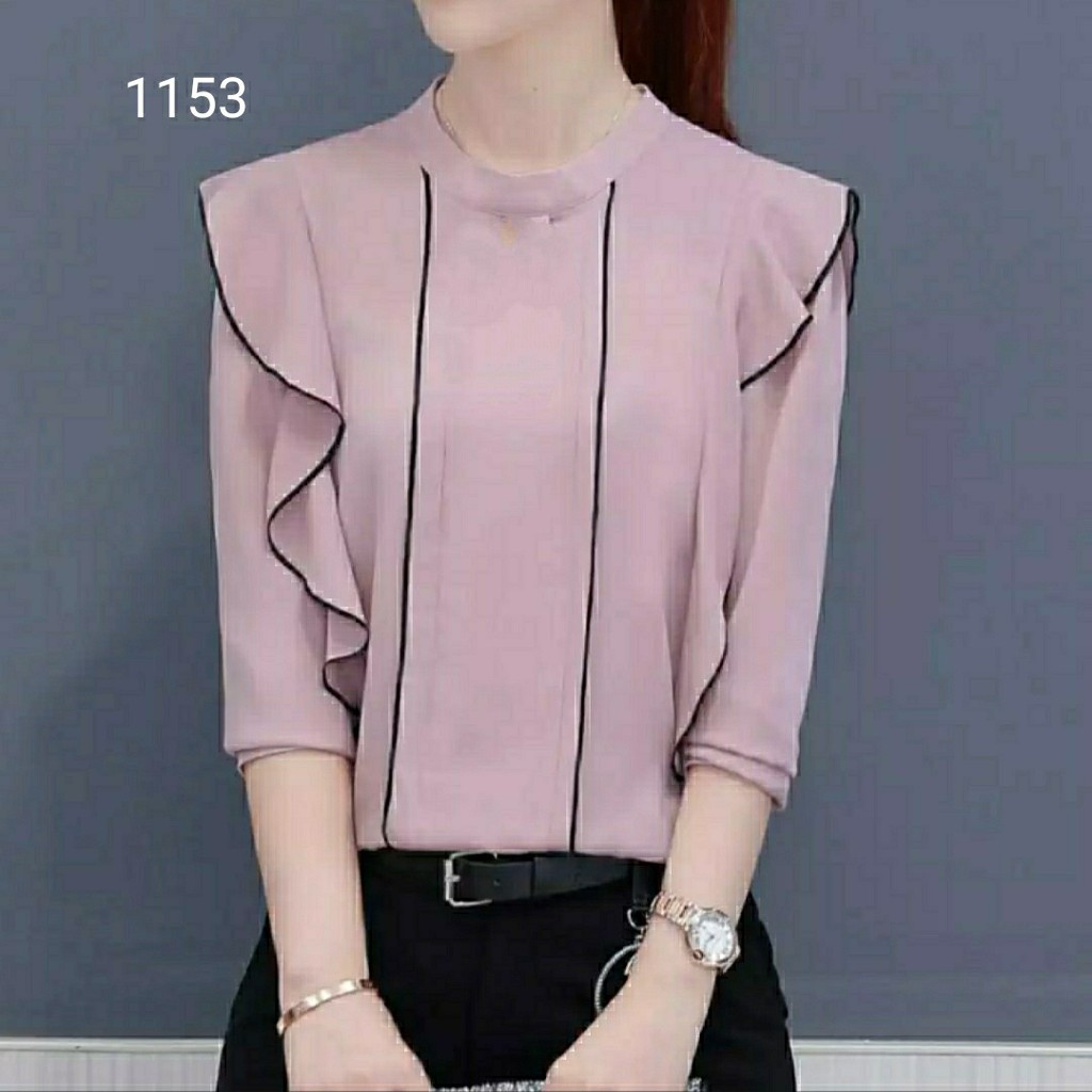 BLUS | BLOUSE 1153 ATASAN FASHION WANITA