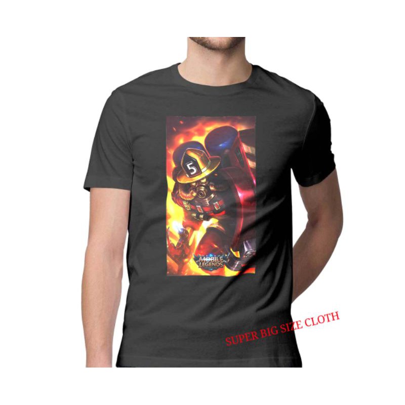 KAOS MOBILE LEGENDS BIG SIZE S M L XL XXL 3XL 4XL