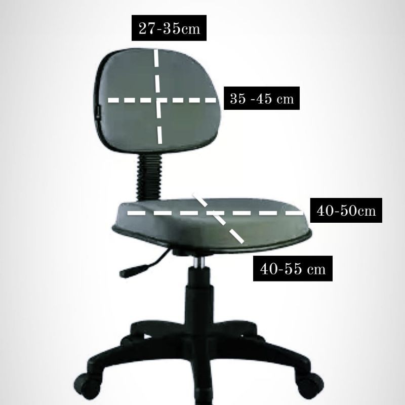 cover sarung kursi kantor / cover sarung kursi putar elastis ukuran M