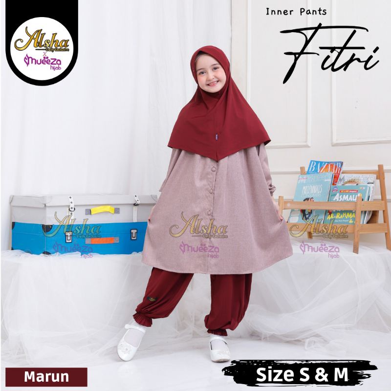 Inner Pants Anak/Remaja/Dewasa | Inner Pants Fitri By Alsha Mueeza Kids Celana Gamis Anak/Remaja/Dewasa | Celana Panjang Perempuan