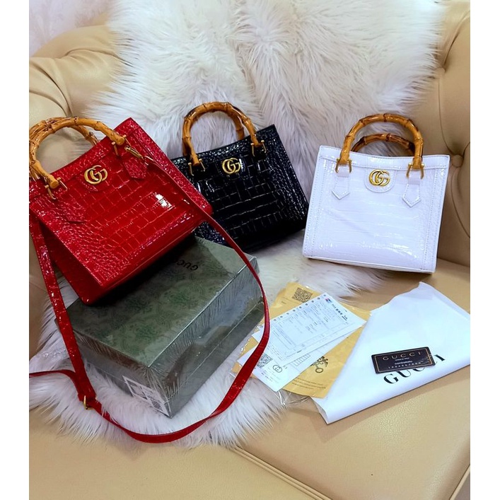 NEW GUCCI TOP HANDLE BAMBOO / MIRROR 1:1 / WITH BOX AND NOSER / REAL PIC