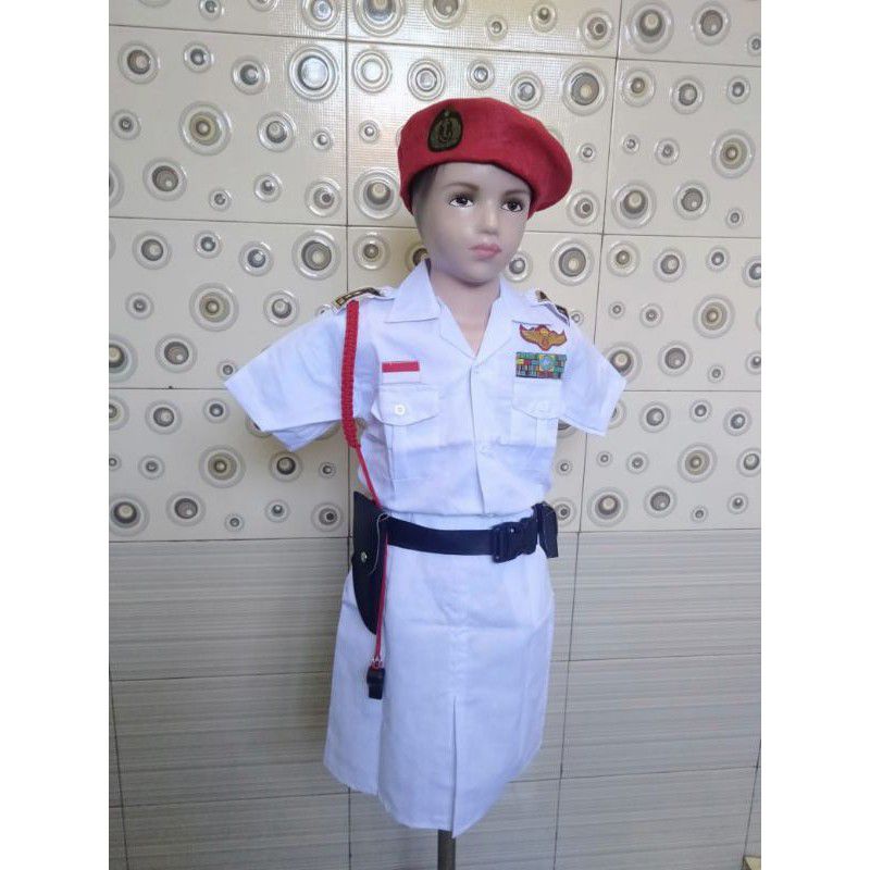 BAJU TNI AL ANAK/BAJU TNI AL CEWEK/BAJU KARNAVAL TNI AL Baju seragam karnaval Profesi TNI AL PUTRI / Kostum Angkatan Laut / Termurah