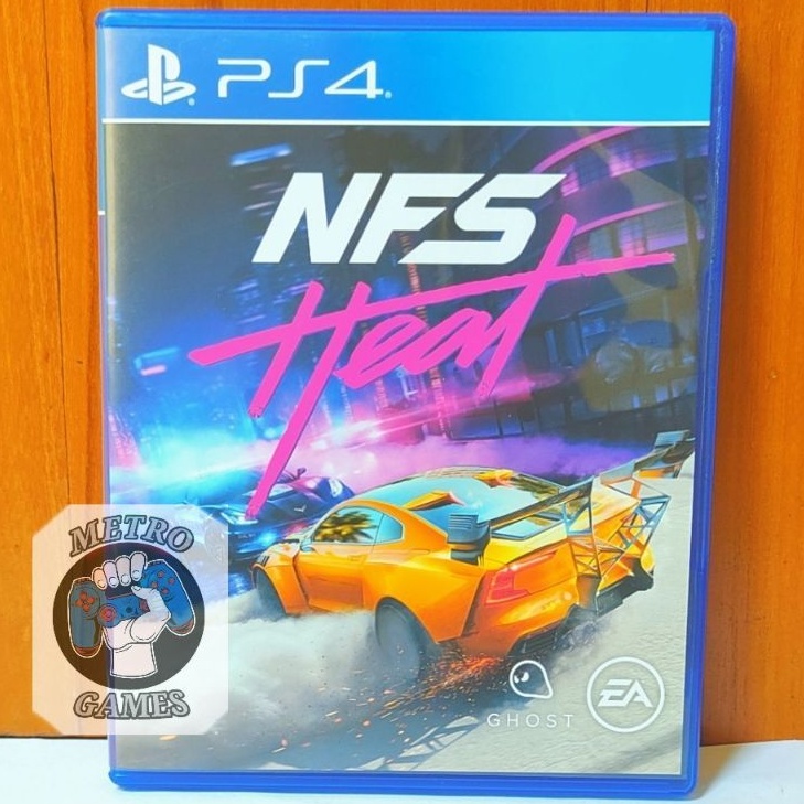 Kaset NFS Heat PS4 Region 3 Asia Need For Speed Playstation PS 4 5 Nfsheat Reg 3 Reg3 CD BD Kaset Game Games Balapan Racing Race gp f1 ps4 ps5 needforspeed payback rivals rival balap mobil petualangan