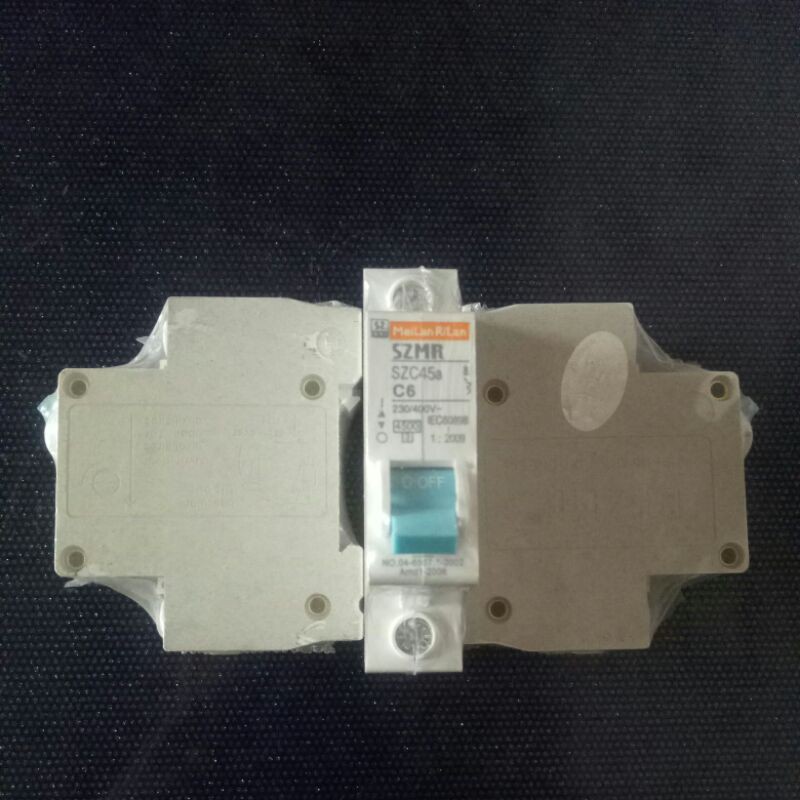 MCB SZMR SZ  C45a 6 ampere