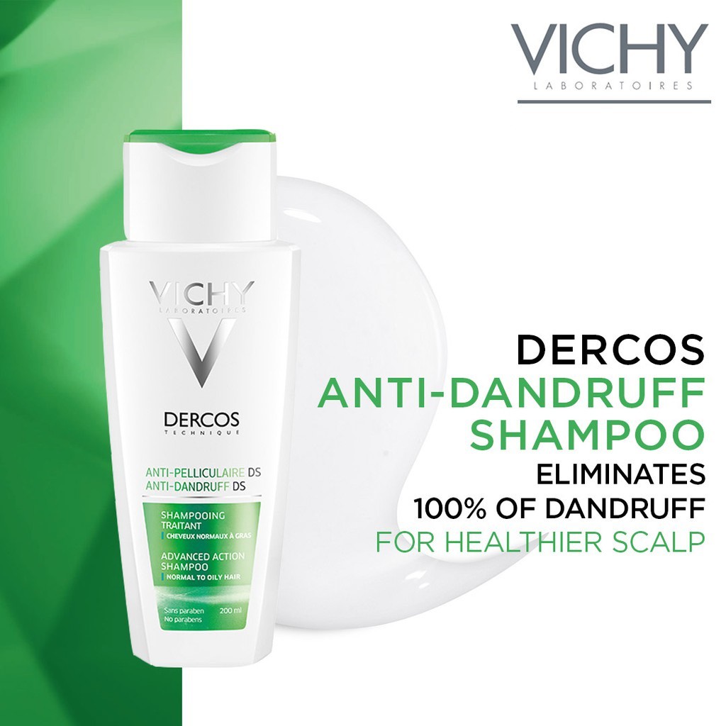 Sale Vichy Dercos Antidandruff Sensitive Shampoo 200ml Shopee Indonesia