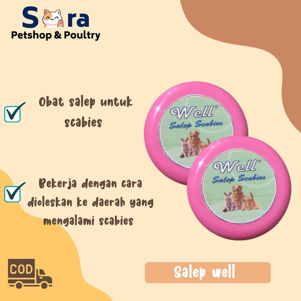 OBAT SCABIES KUCING ANJING ANABUL / SALEP SCABIES GATAL GUDIKAN UNTUK KUCING ANJING / SALEP ANTI GAT