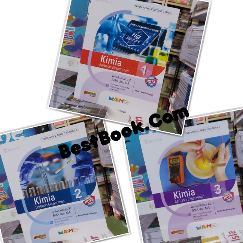 KIMIA BERBASIS EKSPERIMEN UNTUK SMA/MA KELAS 1 2 3 AKM KURIKULUM 2013 PLATINUM