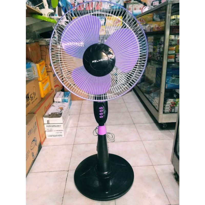 Welhome WH-1681 Kipas Angin Berdiri / Stand Fan 16 Inch