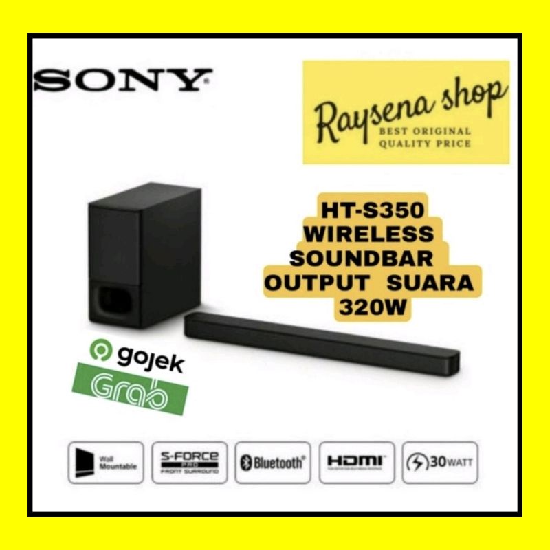 SONY Soundbar HT-S350 / HTS350 wireless bluetooth subwoofer RESMI
