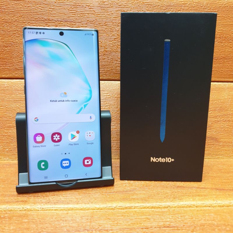 Samsung Galaxy Note 10 Plus Ram 12/512gb Bekas Garansi Resmi