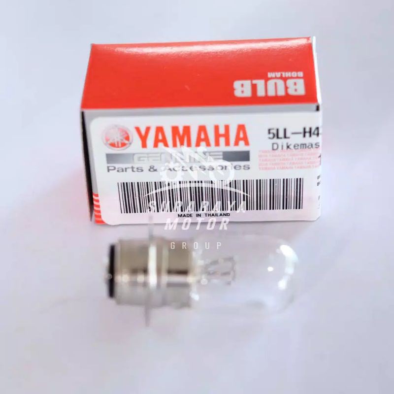 Bohlam Lampu Depan Motor K1 Yamaha Genuine 100% 25W