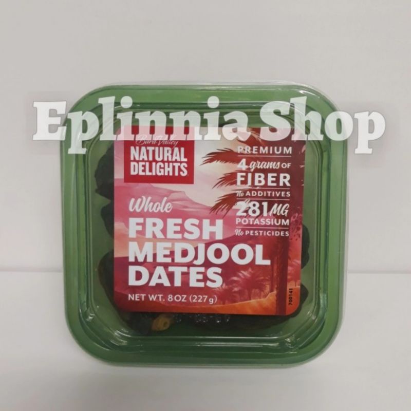 

Natural Delights Whole Fresh Medjool Dates 227 gr - Kurma Medjool