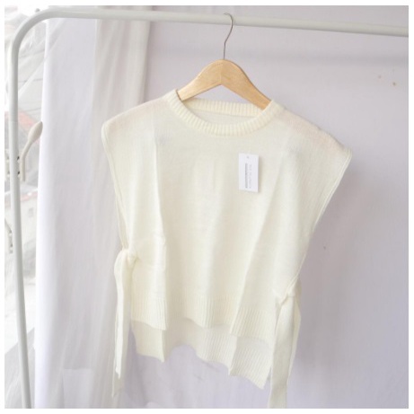 Rompi Rajut kancing Vest Wanita