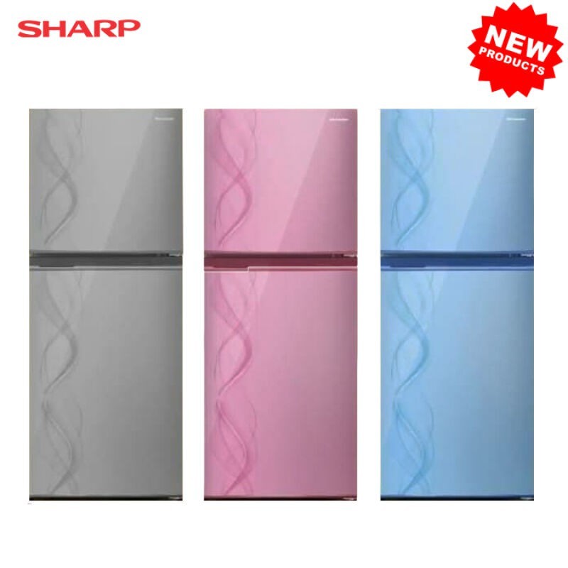 KULKAS 2 PINTU SHARP SJ-237ND GARANSI RESMI FREE ONGKIR (JABODETABEK)