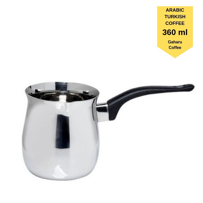 Turkis Arabic Coffee Maker Alat Penyeduh Kopi Manual dan Pemanas Susu