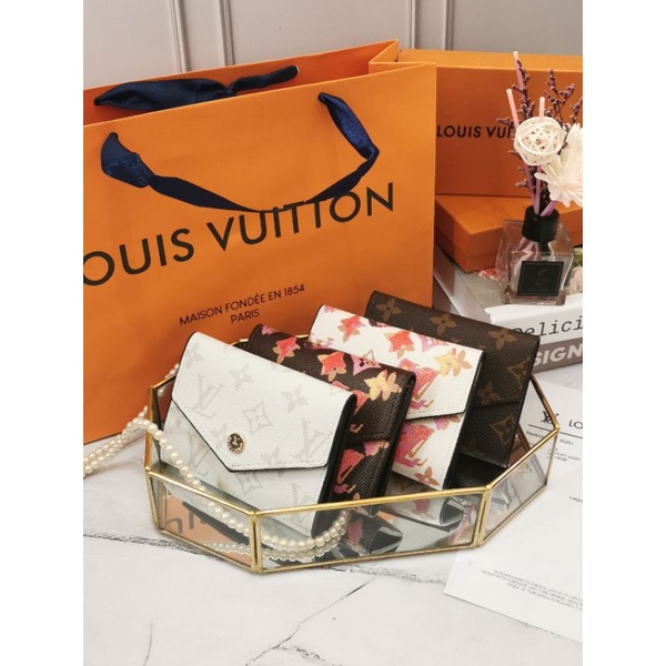 FREE BOX PAPERBAG NOTA DOMPET LV VICTORINE WALLET