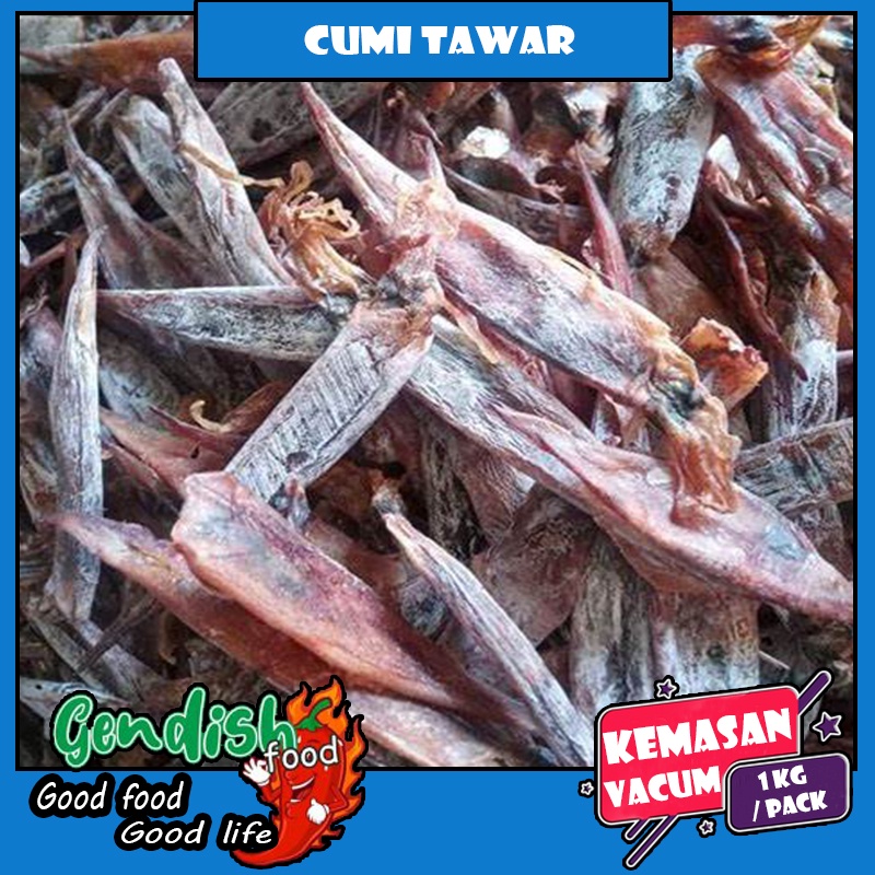 

Cumi tawar / juhi tawar / dried squid fish