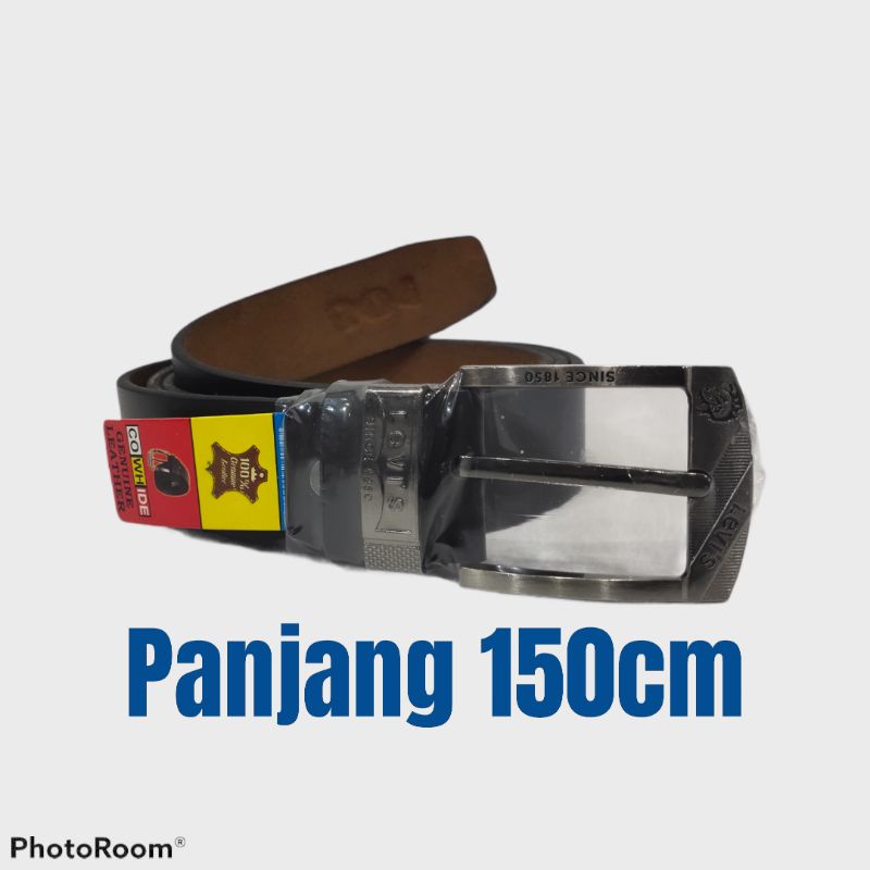 Ikat Pinggang Pria Panjang 150cm || Sabuk Kulit Kolombo Panjang Super